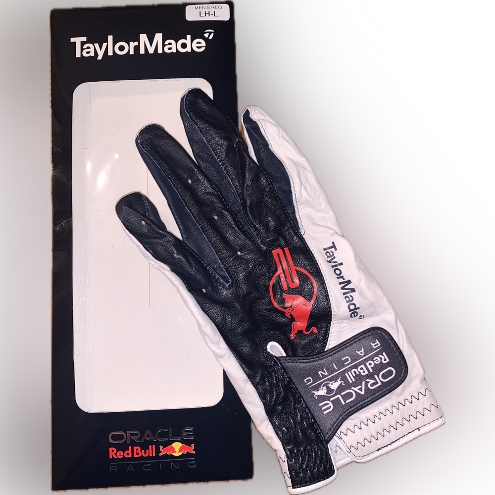 TaylorMade RedBull Oracle Racing Limited Release Golf Glove Men’s LH-Large Navy - Picture 1 of 8